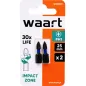 Końcówki wkrętakowe udarowe krzyżowe PH1 x 25 mm, 2 szt. Końcówki wkrętakowe udarowe krzyżowe PH1 x 25 mm, 2 szt.