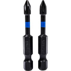 Końcówki wkrętakowe udarowe krzyżowe PH1 x 50 mm, 2 szt.