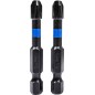 Końcówki wkrętakowe udarowe krzyżowe PH3 x 50 mm, 2 szt.