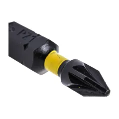 Końcówki wkrętakowe udarowe krzyżowe PZ1 x 25 mm, 2 szt.