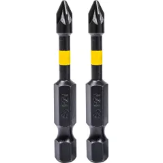 Końcówki wkrętakowe udarowe krzyżowe PZ1 x 50 mm, 2 szt.