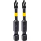 Końcówki wkrętakowe udarowe krzyżowe PZ1 x 50 mm, 2 szt.
