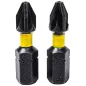 Końcówki wkrętakowe udarowe krzyżowe PZ2 x 25 mm, 2 szt. Końcówki wkrętakowe udarowe krzyżowe PZ2 x 25 mm, 2 szt.