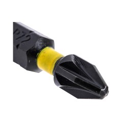 Końcówki wkrętakowe udarowe krzyżowe PZ2 x 25 mm, 2 szt.