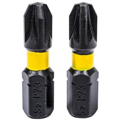 Końcówki wkrętakowe udarowe krzyżowe PZ3 x 25 mm, 2 szt.