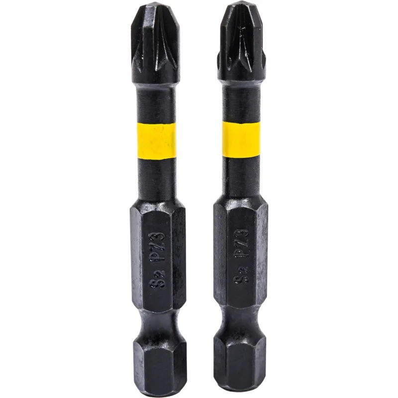 Końcówki wkrętakowe udarowe krzyżowe PZ3 x 50 mm, 2 szt. Końcówki wkrętakowe udarowe krzyżowe PZ3 x 50 mm, 2 szt.