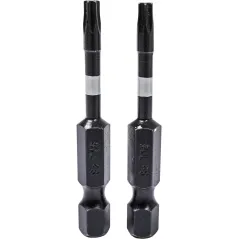 Końcówki wkrętakowe udarowe Torx T15 x 50 mm, 2 szt.