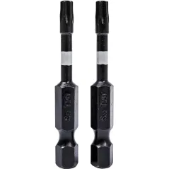 Końcówki wkrętakowe udarowe Torx T20 x 50 mm, 2 szt.