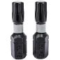 Końcówki wkrętakowe udarowe Torx T27 x 25 mm, 2 szt. Końcówki wkrętakowe udarowe Torx T27 x 25 mm, 2 szt.