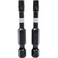 Końcówki wkrętakowe udarowe Torx T27 x 50 mm, 2 szt. Końcówki wkrętakowe udarowe Torx T27 x 50 mm, 2 szt.