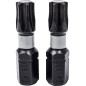 Końcówki wkrętakowe udarowe Torx T30 x 25 mm, 2 szt.