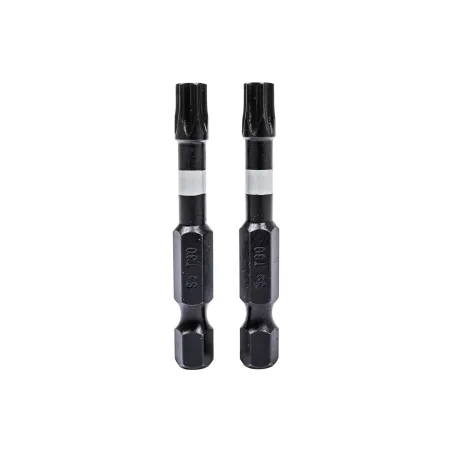 Końcówki wkrętakowe udarowe Torx T30 x 50 mm, 2 szt.