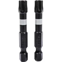 Końcówki wkrętakowe udarowe Torx T40 x 50 mm, 2 szt.