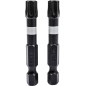 Końcówki wkrętakowe udarowe Torx T40 x 50 mm, 2 szt. Końcówki wkrętakowe udarowe Torx T40 x 50 mm, 2 szt.