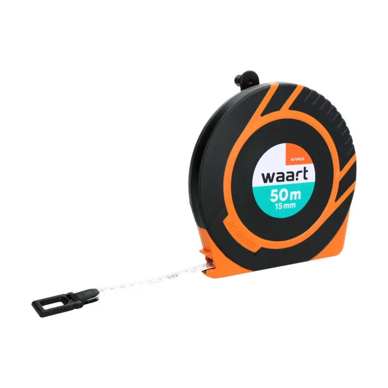 Taśma miernicza włókno szklane 50m , 15mm , szybkie zwijanie 3:1 Taśma miernicza włókno szklane 50m , 15mm , szybkie zwijanie 3:1
