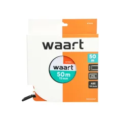 Taśma miernicza włókno szklane 50m , 15mm , szybkie zwijanie 3:1