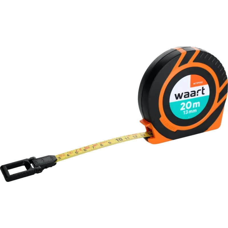Taśma miernicza stalowa 20m , 13mm , szybkie zwijanie 3:1 Taśma miernicza stalowa 20m , 13mm , szybkie zwijanie 3:1
