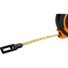 Taśma miernicza stalowa 20m , 13mm , szybkie zwijanie 3:1