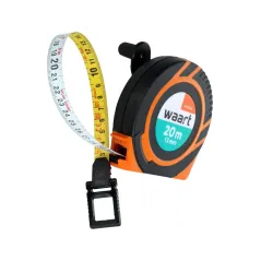 Taśma miernicza stalowa 20m , 13mm , szybkie zwijanie 3:1