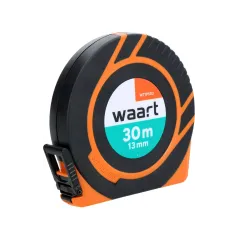 Taśma miernicza stalowa 30m , 13mm , szybkie zwijanie 3:1