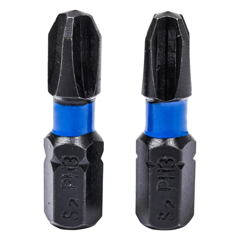 Końcówki wkrętakowe udarowe krzyżowe PH3 x 25 mm, 2 szt. Końcówki wkrętakowe udarowe krzyżowe PH3 x 25 mm, 2 szt.