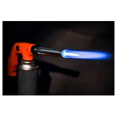 Palnik gazowy z zapłonem piezo, 360°, uchwyt