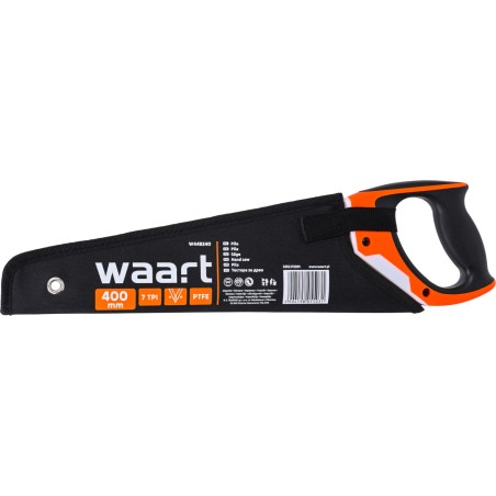 Piła płatnica 400 mm, 7 TPI, PTFE, pokrowiec materiałowy