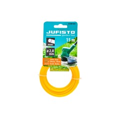 Żyłka do podkaszarki, okrągla, 2.0 mm, długość 15 m