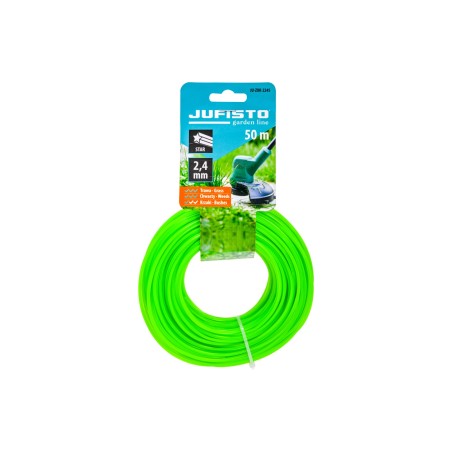 Żyłka do podkaszarki, gwiazdka, 2.4 mm, długość 50 m