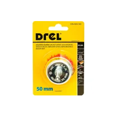 Szczotka nylonowa, doczołowa 50 mm, trzpień 6 mm