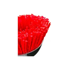 Szczotka nylonowa, doczołowa 75 mm, trzpień 6 mm