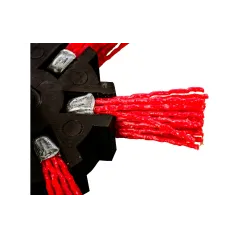 Szczotka nylonowa 100 mm, trzpień 6 mm, włókna 27 mm