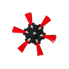 Szczotka nylonowa 100 mm, trzpień 6 mm, włókna 27 mm