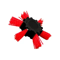 Szczotka nylonowa 100 mm, trzpień 6 mm, włókna 27 mm