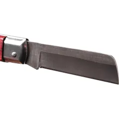 Nóż monterski 195 mm, drewniane okładki, prosty