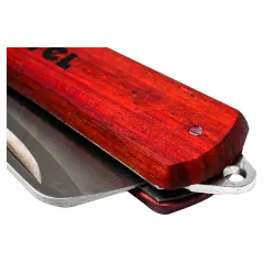 Nóż monterski 195 mm, drewniane okładki, prosty