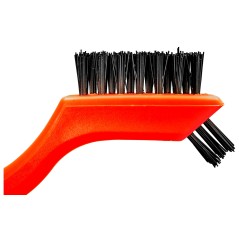 Zestaw szczotek drucianych 180 mm, mosiądz, nylon i stal nierdzewna, 3 szt.
