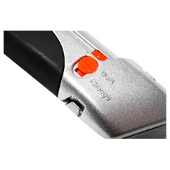 Nóż z ostrzem trapezowym 19 mm, automatycznie chowane ostrze