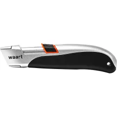 Nóż z ostrzem trapezowym 19 mm, automatycznie chowane ostrze