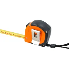 Miara zwijana stalowa 3 m, 16 mm, kompaktowa obudowa