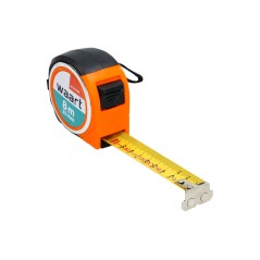Miara zwijana stalowa 8 m, 25 mm, kompaktowa obudowa
