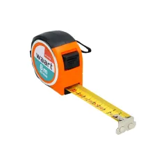 Miara zwijana stalowa 8 m, 25 mm, kompaktowa obudowa