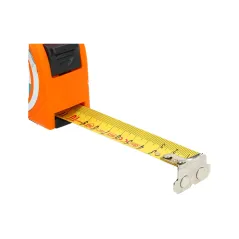 Miara zwijana stalowa 8 m, 25 mm, kompaktowa obudowa