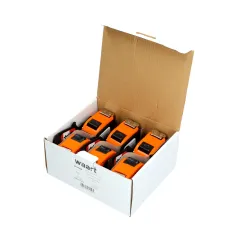 Miara zwijana stalowa 8 m, 25 mm, kompaktowa obudowa