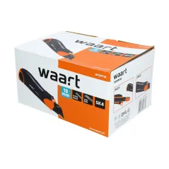 Nóż z ostrzem łamanym 18 mm, czarne ostrze SK4, miękki uchwyt