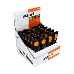 Nóż z ostrzem łamanym 18 mm, czarne ostrze SK4