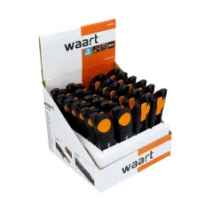 Nóż z ostrzem łamanym 18 mm, czarne ostrze SK4