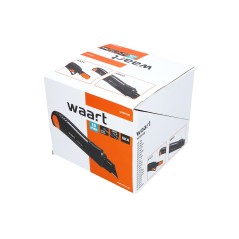 Nóż z ostrzem łamanym 18 mm, czarne ostrze SK4