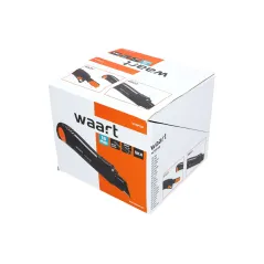 Nóż z ostrzem łamanym 18 mm, czarne ostrze SK4