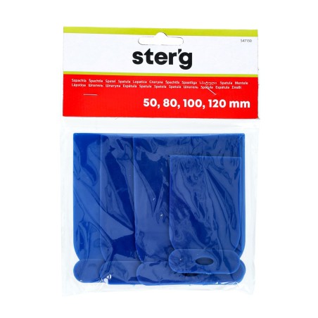 Zestaw szpachelek japońskich 50, 70, 100, 120 mm, plastikowe